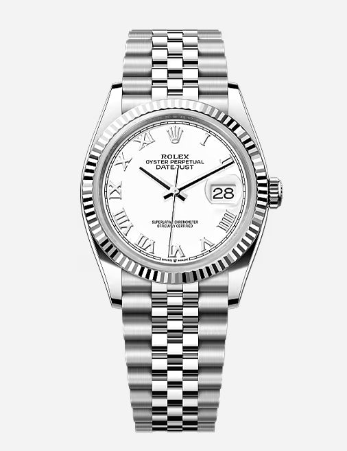 Rolex Datejust 36 – Jubilee Bracelet | Oystersteel & White Gold | Reference 126234