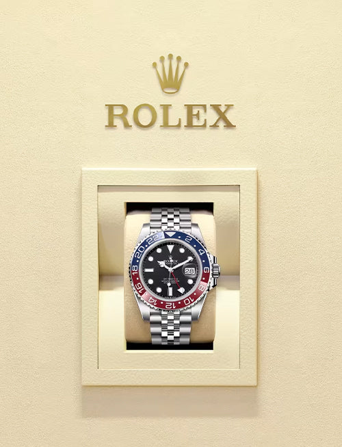 Rolex GMT-Master II – Pepsi Bezel | Oystersteel | Black Dial | Jubilee Bracelet | Reference 126710BLRO - 2025