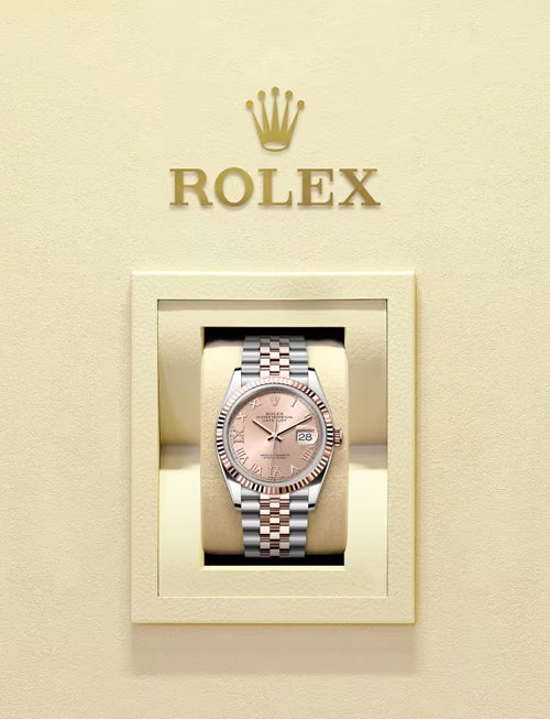 Rolex Datejust 36 – Everose Rolesor | Rosé Diamond Dial | Jubilee Bracelet | Reference 126231