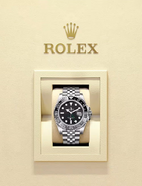 Rolex GMT-Master II – Black & Grey Bezel | Oystersteel | Jubilee Bracelet | Reference 126710GRNR - 2025