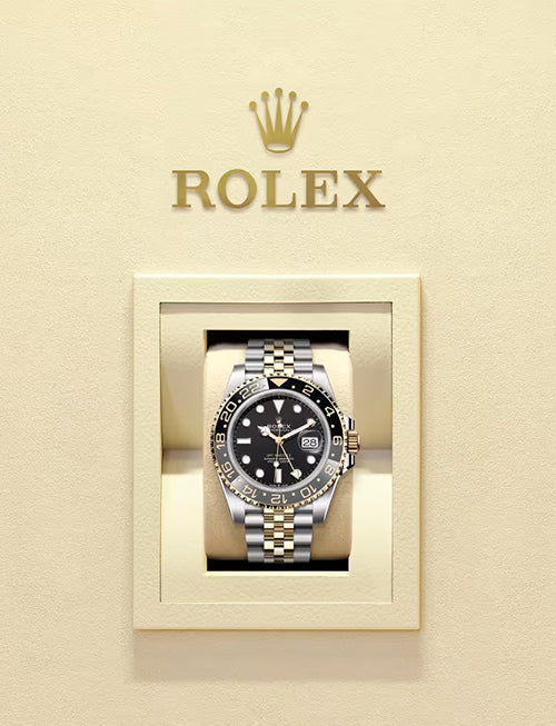 Rolex GMT-Master II – Black Dial | Oystersteel & Yellow Gold | Jubilee Bracelet | Reference 126713GRNR - 2025