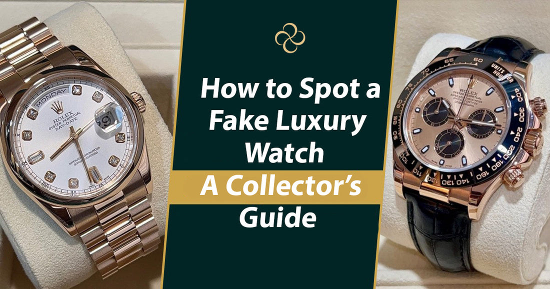 How to Spot a Fake Luxury Watch: A Collector’s Guide