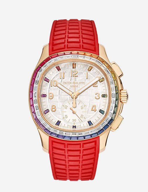 Aquanaut Luce “Rainbow” chronograph