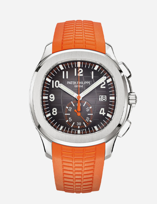 Aquanaut Chronograph-STEEL ORANGE