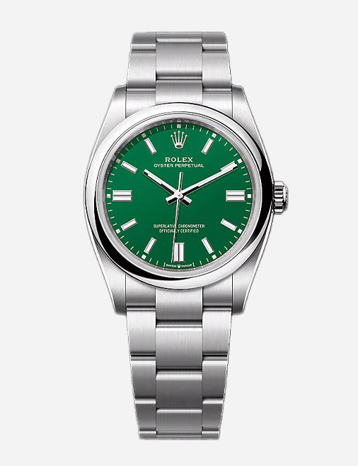 Rolex Oyster Perpetual 36 – Green Dial | Oystersteel | Oyster Bracelet | Reference 126000 - 2025