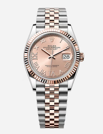Rolex Datejust 36 – Everose Rolesor | Rosé Diamond Dial | Jubilee Bracelet | Reference 126231