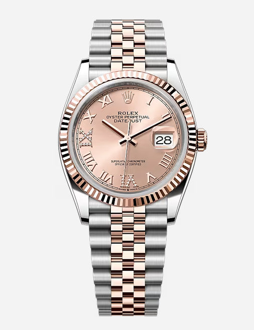 Rolex Datejust 36 – Everose Rolesor | Rosé Diamond Dial | Jubilee Bracelet | Reference 126231