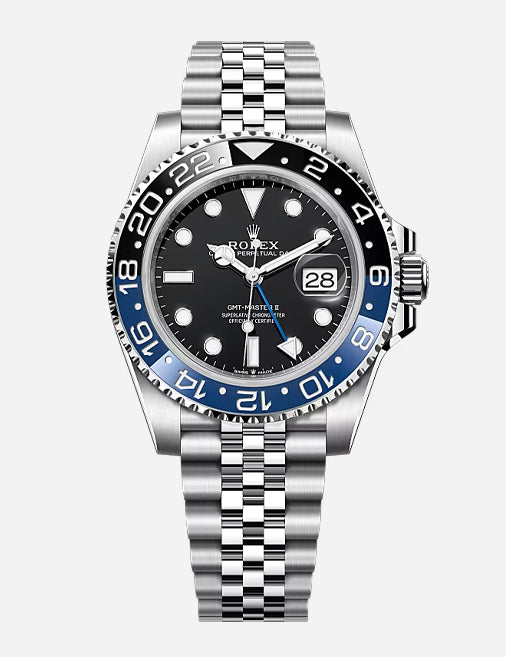 Rolex GMT-Master II 126710BLNR – Black & Blue “Batman” Bezel | 40mm Oystersteel Jubilee Bracelet 2025