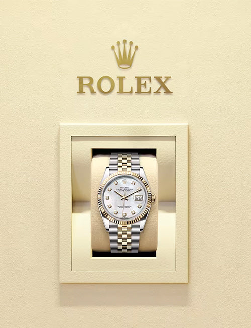 Rolex Datejust 36 – Mother-of-Pearl Diamond Dial | Oystersteel & Yellow Gold | Jubilee Bracelet | Reference 126233 - 2025