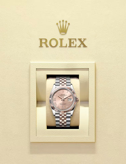 Rolex Datejust 36 – Everose Rolesor | Rosé Diamond Dial | Jubilee Bracelet | Reference 126231