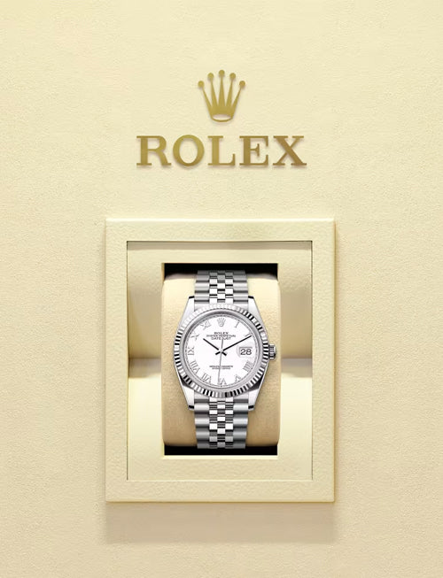 Rolex Datejust 36 – Jubilee Bracelet | Oystersteel & White Gold | Reference 126234