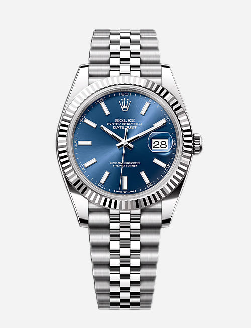 Rolex Datejust 41 – Bright Blue Dial | Oystersteel & White Gold | Jubilee Bracelet | Reference 126334 - 2025