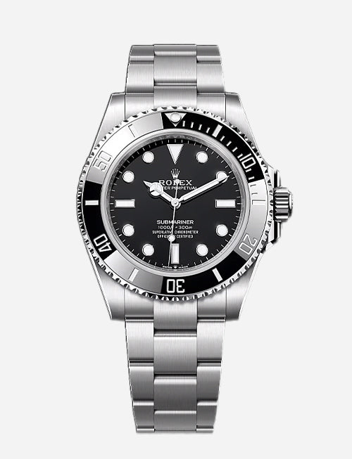 Rolex Submariner – No-Date | Black Dial & Bezel | Oystersteel | Reference 124060 - 2025
